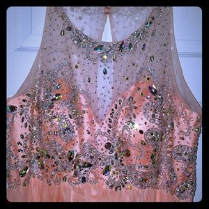 Plus size prom dress